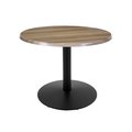 Holland Bar Stool Co 30" Tall In/Outdoor All-Season Table, 30" dia. Natural Top OD214-2230BWOD30RNat